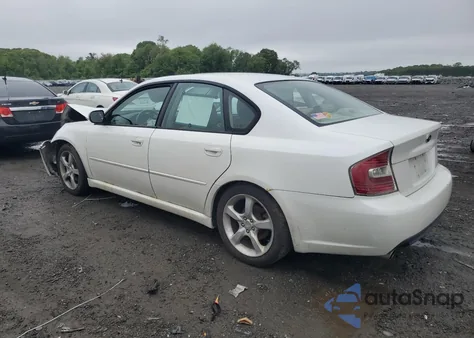 2006 Subaru Legacy 2.5I Limited из США, поврежденный, VIN 4S3BL626867202184